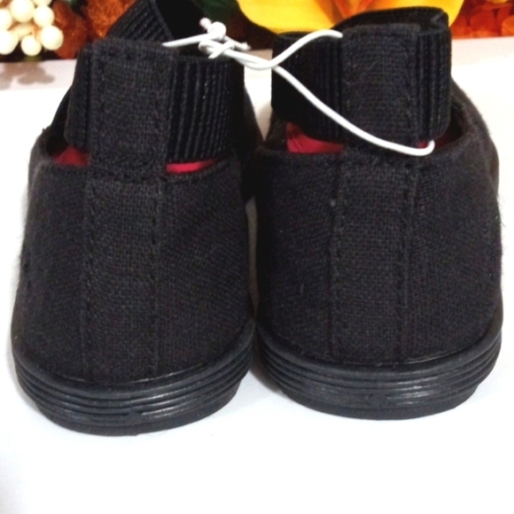 BLOWFISH LITTLE GIRLS BLACK ANKLE STRAP BALLERINA FLATS SIZE 13 NWT - Picture 4 of 10